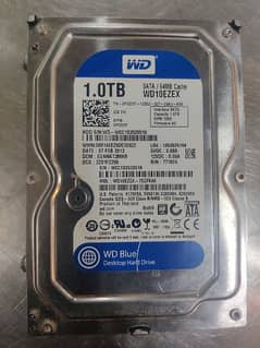 WD Blue Desktop Hard Drives 1TB