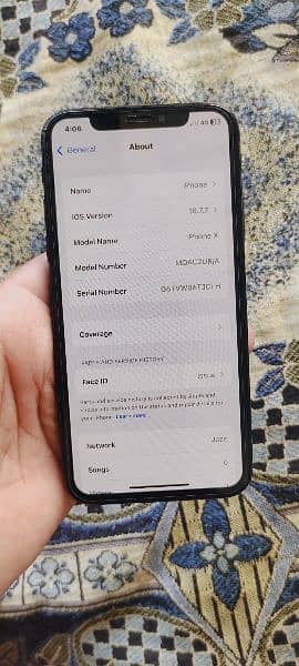 iPhone X For Sale 64GB Memory PTA Approved With Box 4