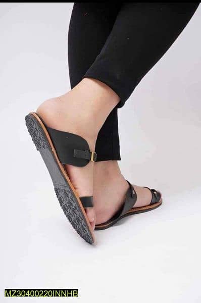 women PVC plain sandal 2