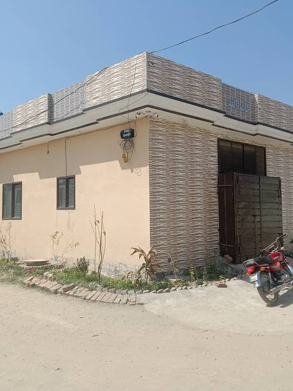 3 Marla Single Story Corner House Rajistri Intkal Kahna Alu Road Lahore 1
