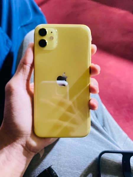 I phone 11 yellow color 2
