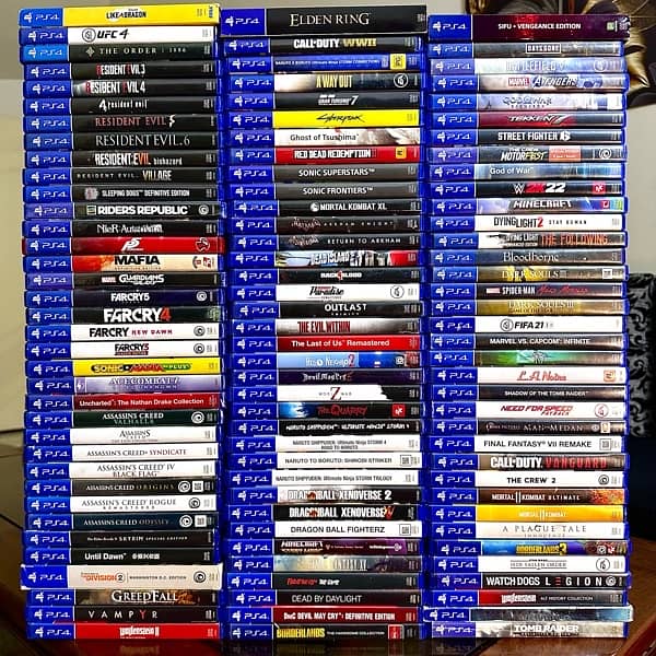 PS4 / Playstation 4 used games in 10/10 condition 0