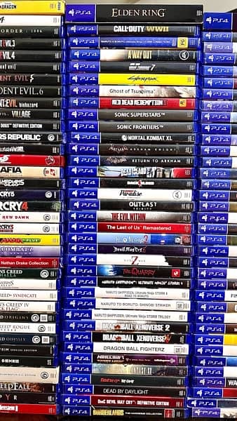 PS4 / Playstation 4 used games in 10/10 condition 3