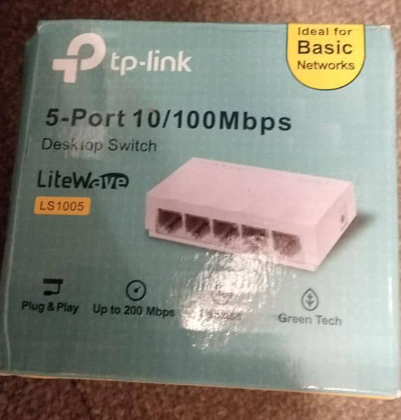 TP_Link 5 Port Switch 0
