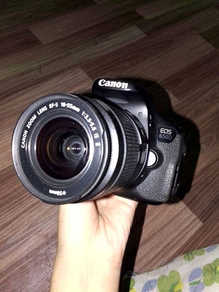 Canon 650d DSLR camera 1