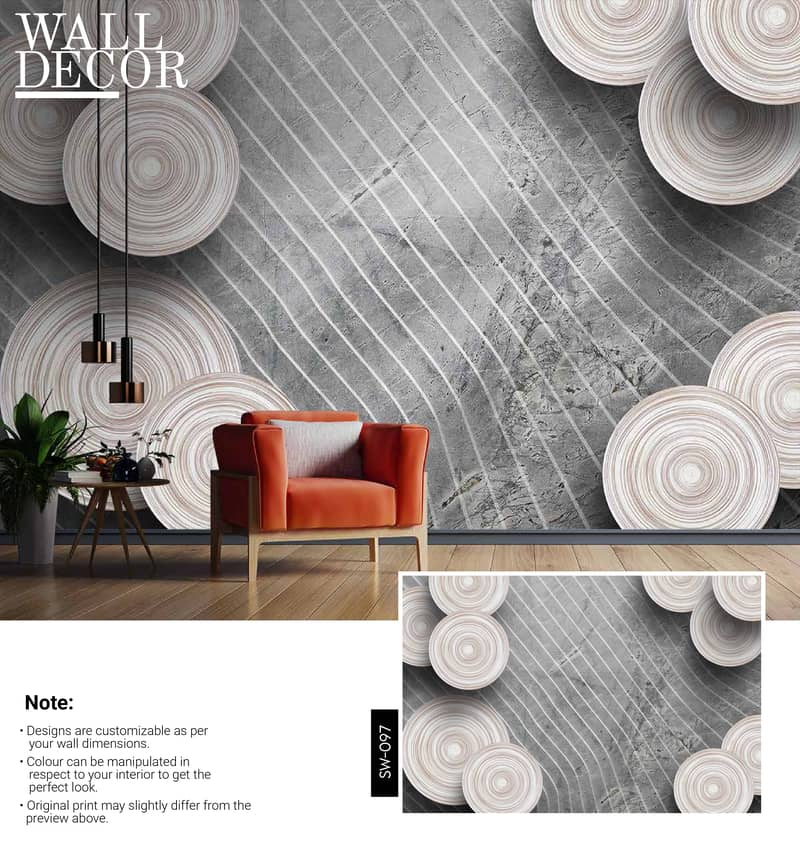 3D Wallpaper / Customized Wallpaper / Canvas sheet / Flex Wallpaper 11