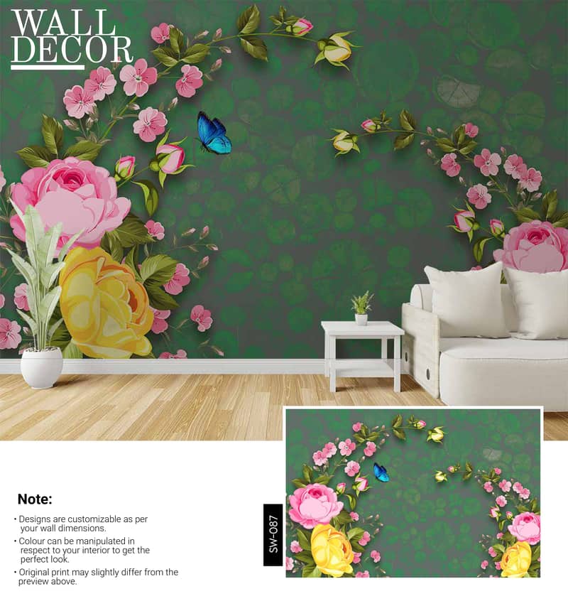 3D Wallpaper / Customized Wallpaper / Canvas sheet / Flex Wallpaper 13