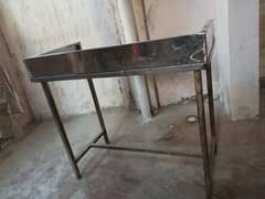 Stainless Steel Table and Fries Fryer
