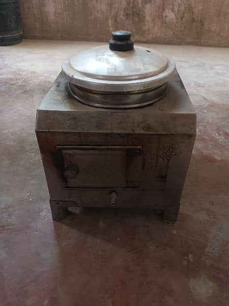 Stainless Steel Table and Fries Fryer 4
