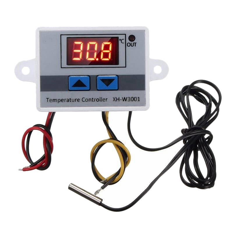 W3001 Digital LED Temperature Controller 10A Thermostat Regulator 220V 2