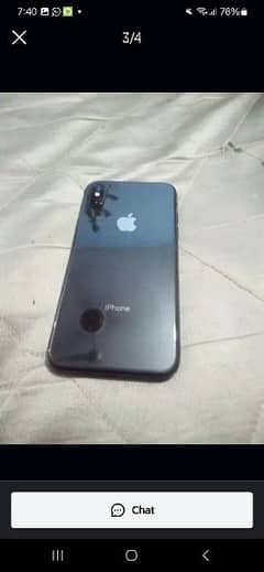 I phone X Black 64gb sim working