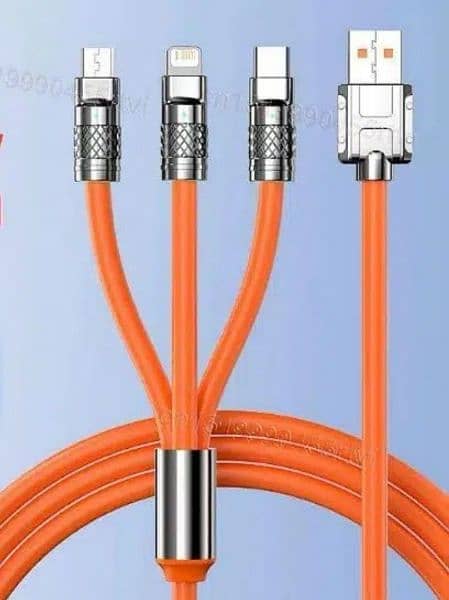 3 in 1 faster charging cables wholesale price 2