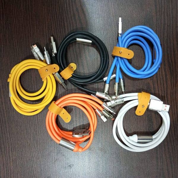 3 in 1 faster charging cables wholesale price 12