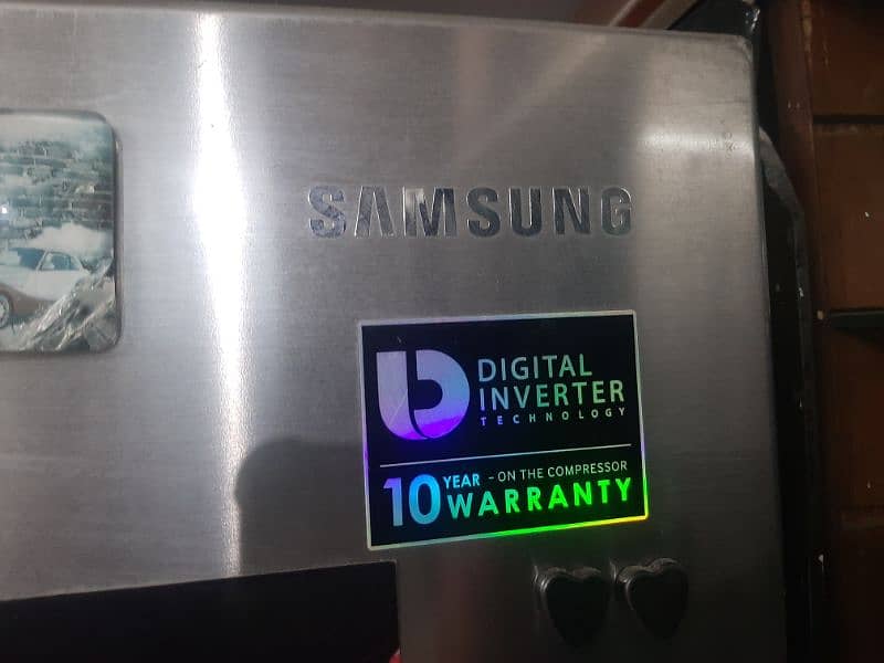 Samsung refrigerator model RT81K7010SL 0