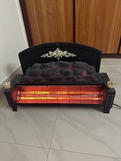 Vintage fireplace heater 0 3 3 4 3 5 0 1  1 0 7