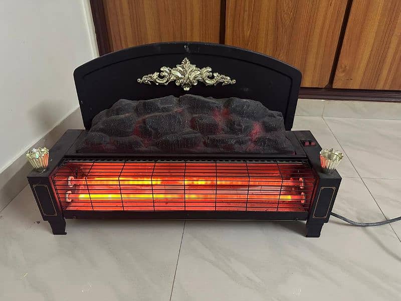 Vintage fireplace heater 0 3 3 4 3 5 0 1  1 0 7 1