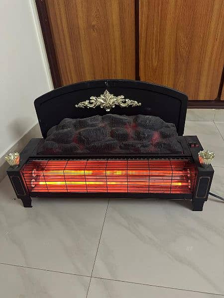 Vintage fireplace heater 0 3 3 4 3 5 0 1  1 0 7 7