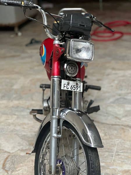 zxmco bike 70cc good condition 2019 1
