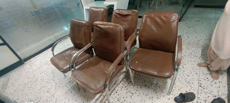 5 used condition chairs 3