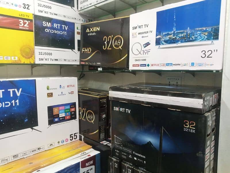 32" INch Samsung Led Tv New 4k smart 3 YEARS warranty O3O2O422344 0