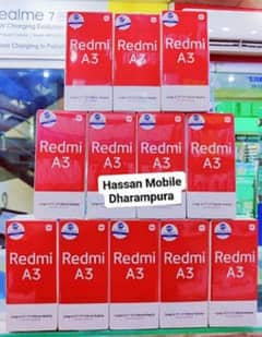 Redmi A3 4+4+128 GB Box pack