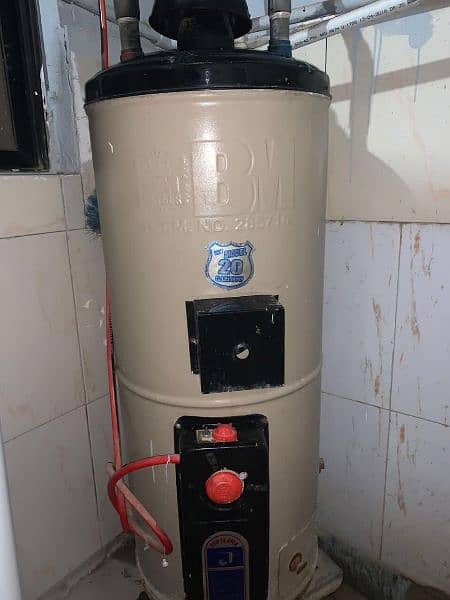 Dual electric and gas Geyser 3