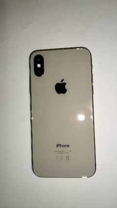 I phone Xs 64 
Condition 10/10 Battery Health 77% Service.
