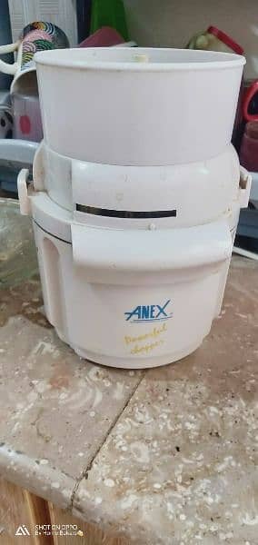 anex chopper for sale in a good condition. er 3