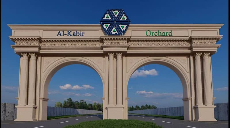 10 Marla Residential Plot On Installment Plan In The Oasis Al Kabir Orchard 0