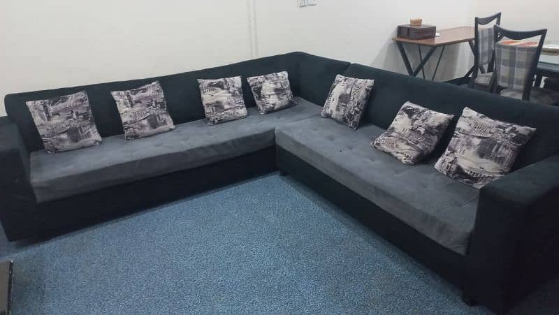 7 seater L shaped sofa for sale 0