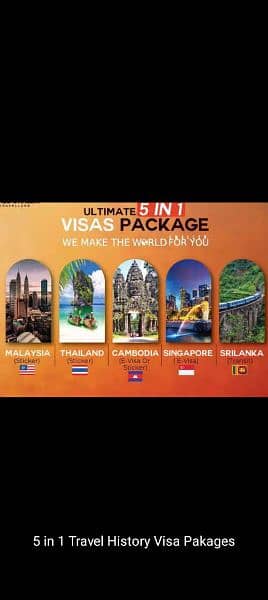 Visit Visa Services for Thailand Malaysia Singapore UK USA Canada 3