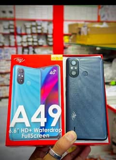 itel A49 with box