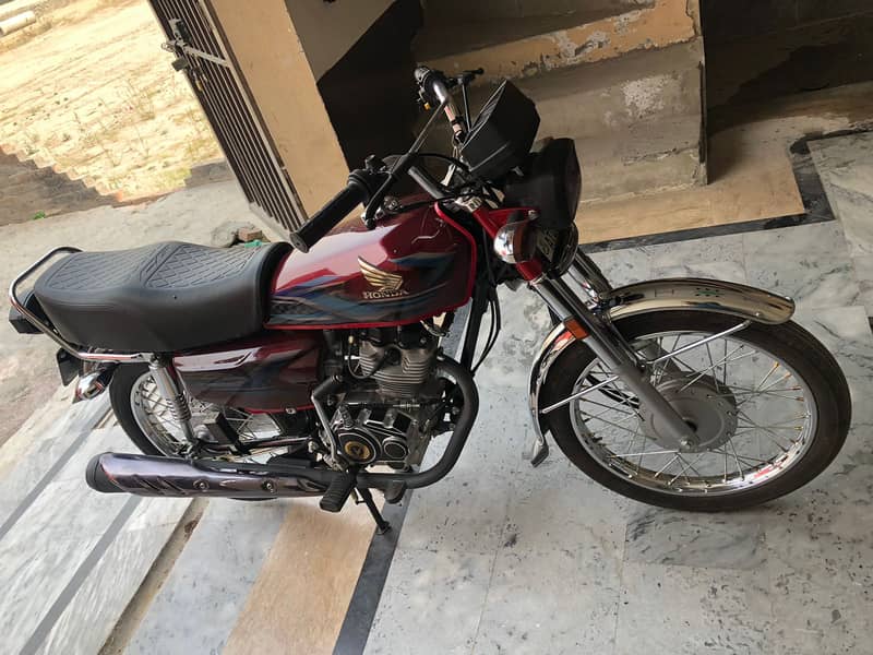 Honda CG125 2024 Model With Number 0