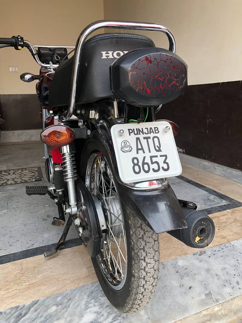 Honda CG125 2024 Model With Number 2