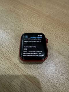 Apple Watch Series 6 44MM (Product Red) Exchange with Black