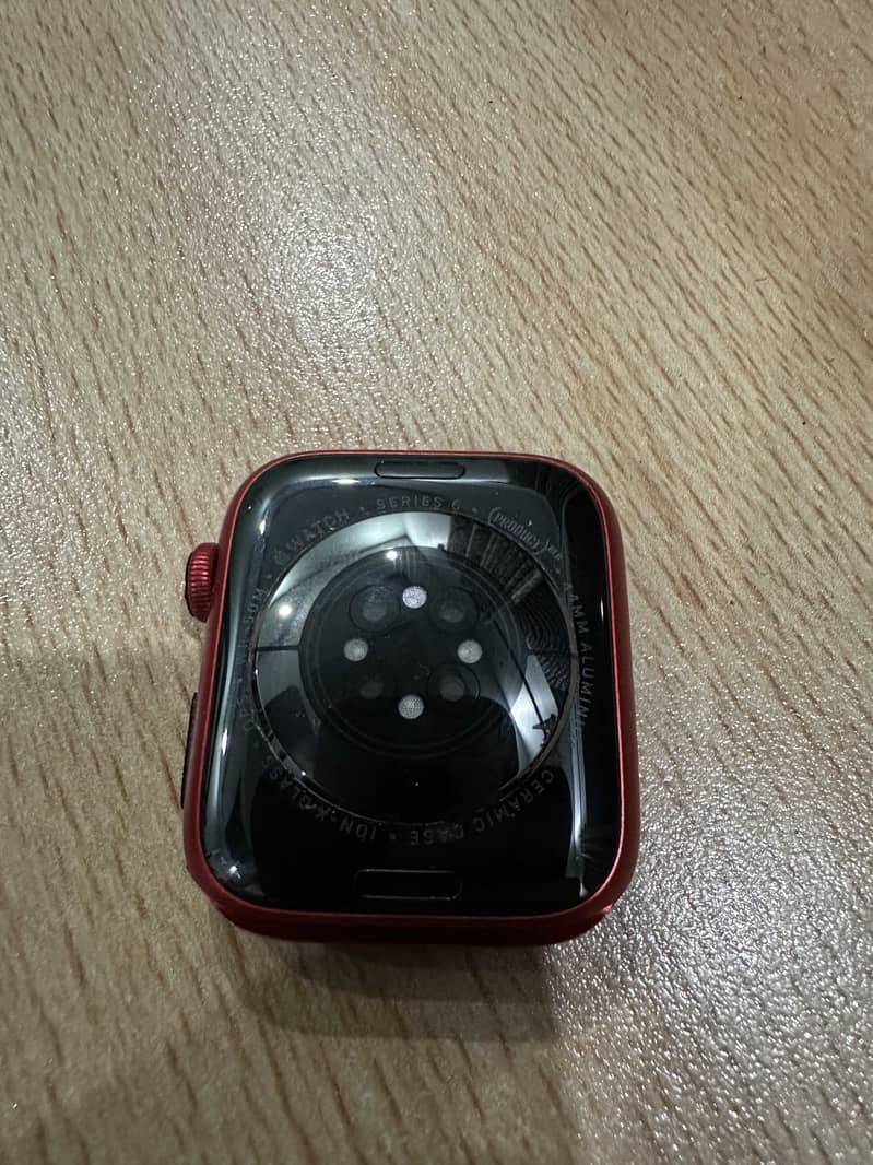 Apple Watch Series 6 44MM (Product Red) Exchange with Black 3