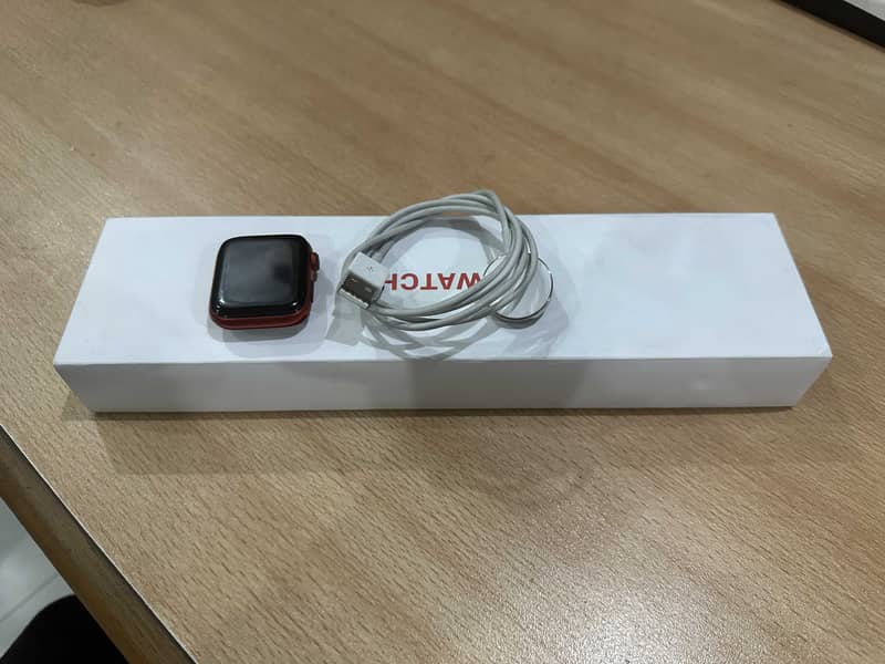 Apple Watch Series 6 44MM (Product Red) Exchange with Black 4