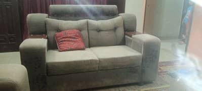 Sofa set 3 seater 2 seater and 1 seater in used condition