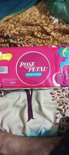 Rose petal tissue perfumed