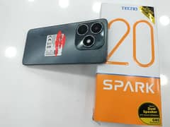 Tecno spark 20 8/256 Helio G85 5000mah battery 18 watt fast charger