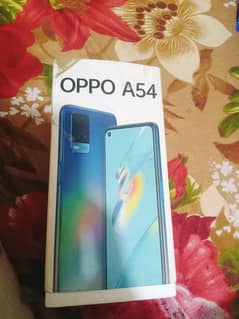 Oppo A54 1-Year Used, Box and Charging wire