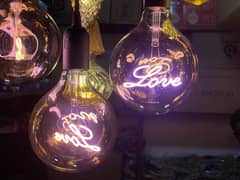 Led Bulbs Vintage Light Bulb Love