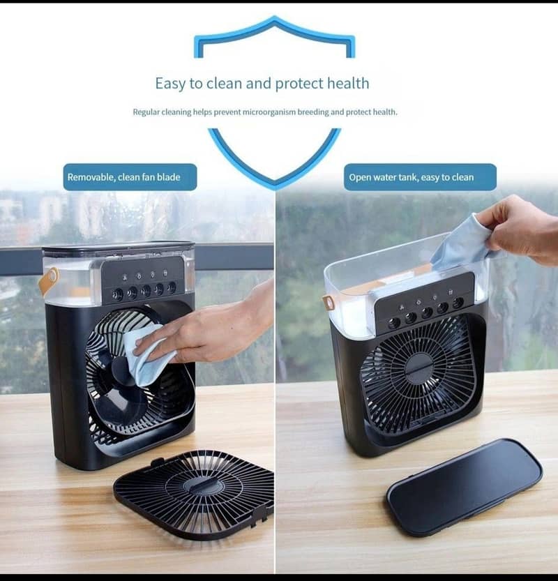 Portable Air Conditioner Fan,Personal Mini Small Evaporative Air Coole 1
