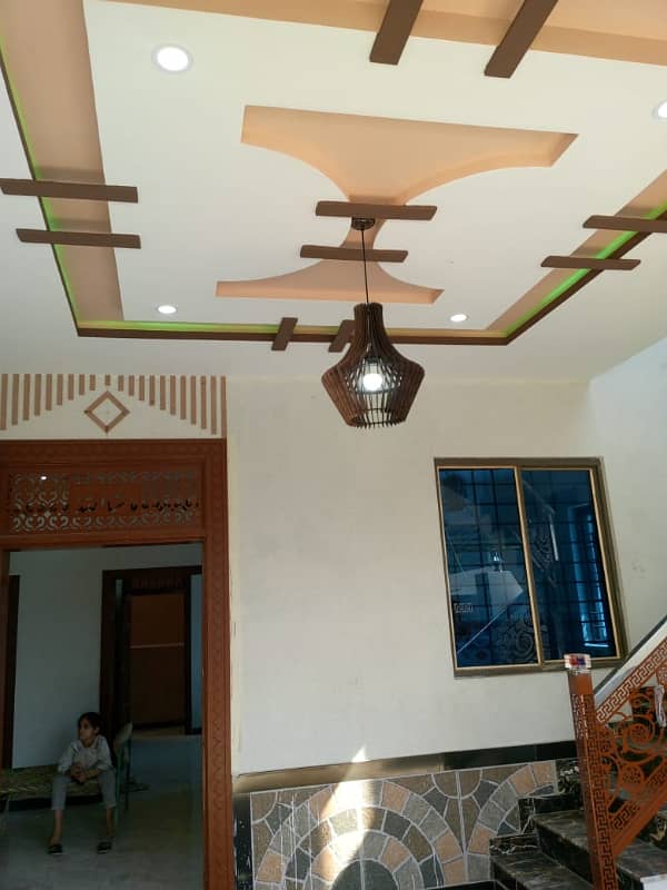 Brand New Untouched Like a Glass 6 Marla Upper Portion Available for Rent With Water Boring IN Airport Housing Socdiety Near Gulzare Quid and express Highway 3