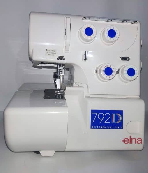 ELNA 729D SEWING MACHINE/ OVERCLOCKER 0