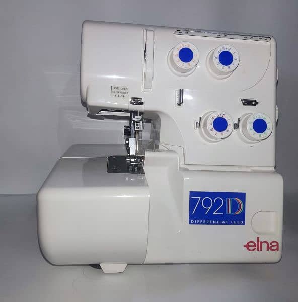 ELNA 729D SEWING MACHINE/ OVERCLOCKER 1