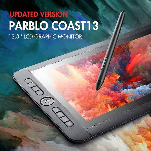 Parblo Coast 13 Drawing Tablet Display Monitor or Graphic tablet 1