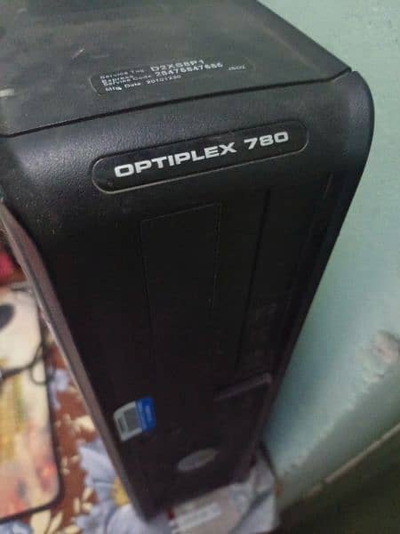 Dell optiplex 780 with quad core Q9550. 2