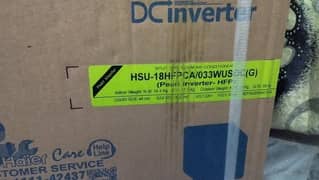 Haier 1.5ton DC inverter AC HSU-18HFP/WUSDC