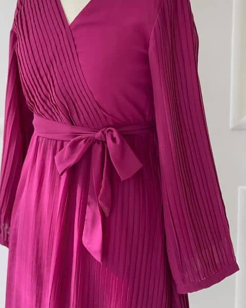 plum colour dress for any occasion for sale 1